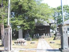 三本地内の渡唐神社の写真