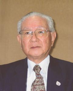 自治功労表彰の芝崎光利氏