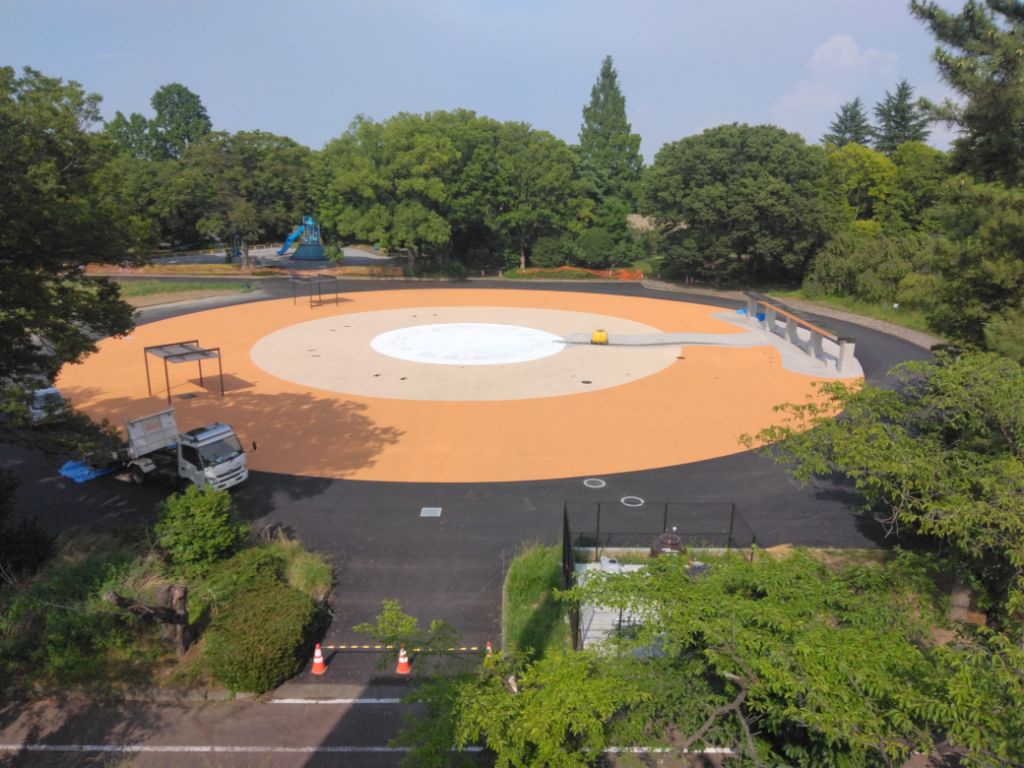 じゃぶじゃぶ池全体
