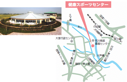 健康スポーツセンター地図