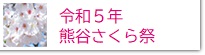 熊谷さくら祭りのボタン